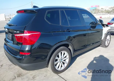 2016 BMW X3 xDrive28I z USA, uszkodzony, nr VIN 5UXWX9C58G0D82341